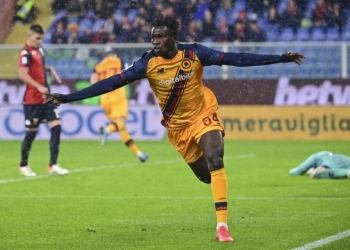 PHOTOS: Sensational Felix Afena-Gyan powers Roma to victory over Genoa