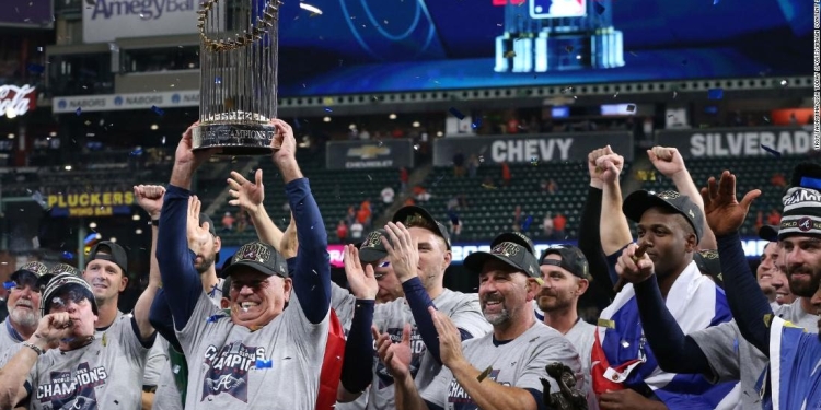 Atlanta Braves win World Series for the first time since 1995
