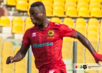 Kotoko’s Mudasiru Salifu a doubt for Bechem United clash after injury in Dreams FC win