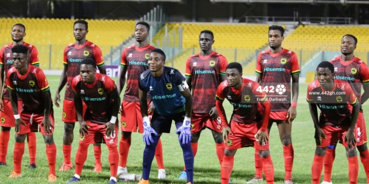 Maxwel Agyemang in Kotoko Starting XI against Bibiani Gold Stars