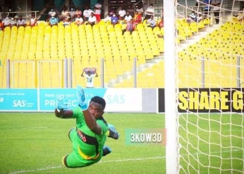 Goalkeeper Ofori Antwi Emerges Man of The Match on Royals Debut