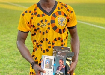 Kwadwo Amoako named man-of-the-match in Ashgold win over Hearts