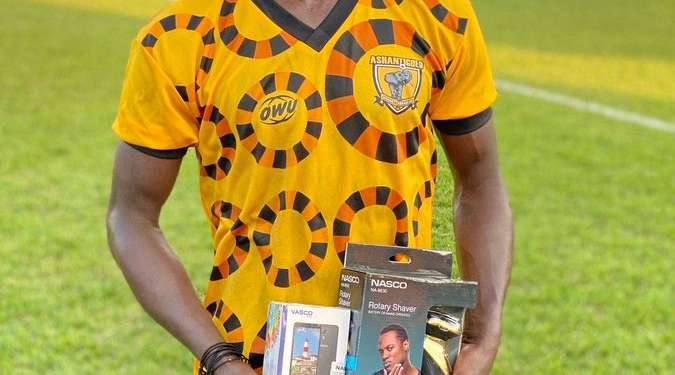 Kwadwo Amoako named man-of-the-match in Ashgold win over Hearts