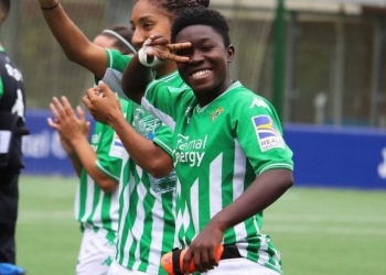 Ghana’s Grace Asantewaa fires Real Betis Féminas to top half of Spanish Women’s League