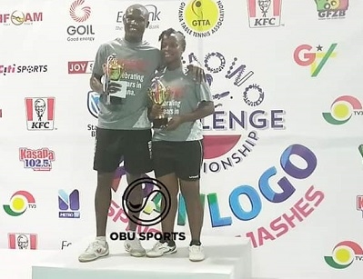 Eva, Commey win Homowo Challenge Table Tennis championship