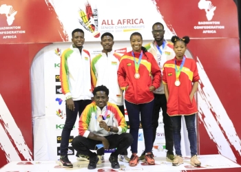 Team Ghana grab 7 medals at Africa Badminton Championship in Uganda
