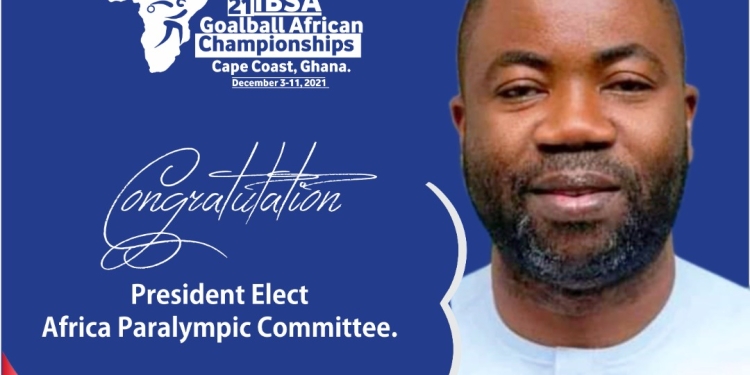 Ghana Blind Sports Association congratulate Africa Paralympic Committee president-elect Samson Deen