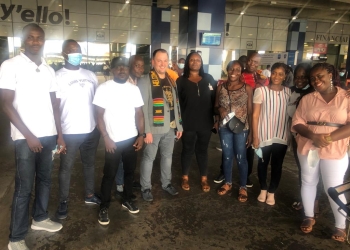 World Combat Ju Jutsu President arrives in Ghana, launches 2022 Africa Open Tuesday