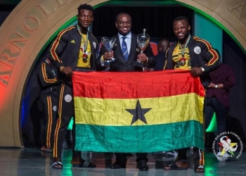 Team Ghana grab two gold medals at Arnold Classic Africa