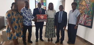 Fencing chief Mahadi calls on Vice-President Dr. Bawumia