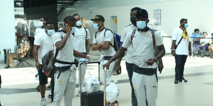 Black Stars fly out to SA for crunch Ethiopia World Cup qualifier