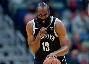 James Harden scores 39 points as Nets waste 21-point second-half lead but recover to beat Pelicans