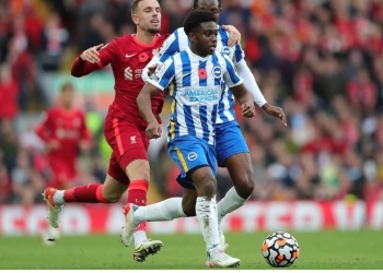 Tariq Lamptey excels as Brighton fight back to earn a point against Liverpool