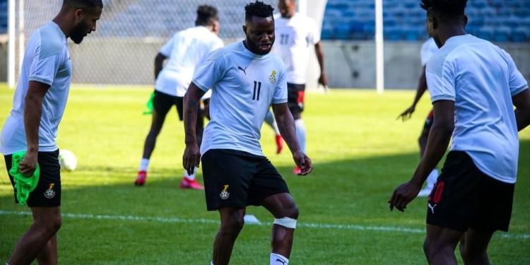 PHOTOS: Black Stars train at Orlando Stadiun for Ethiopia World Cup qualifier