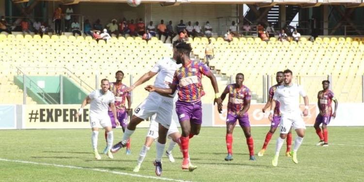 Hearts beat JS Saoura 2-0 in Confederation Cup playoff first leg