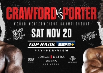 Terence Crawford/Shawn Porter virtual press conference Wednesday