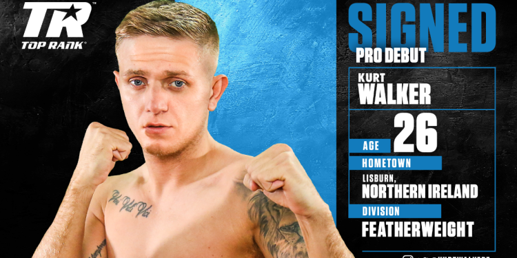 Irish Olympian Kurt Walker Signs Professional Contract with Top Rank