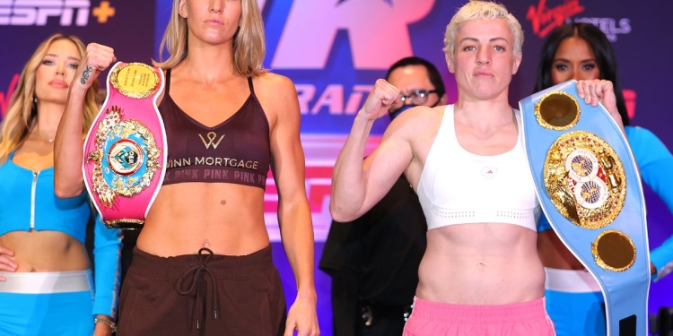 Weigh-In Results: Mikaela Mayer vs. Maiva Hamadouche