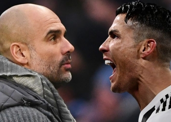 What is Cristiano Ronaldo’s record against Pep Guardiola’s teams?