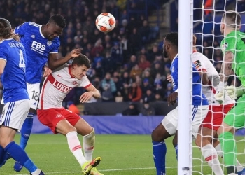 Daniel Amartey header saves Leicester at home versus Spartak Moscow in Europa League