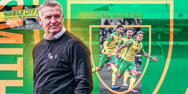 Norwich appoint former Aston Villa head coach Dean Smith on two-and-a-half-year deal