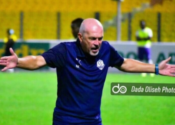 Accra Lions SACK head coach Rainer Kraft