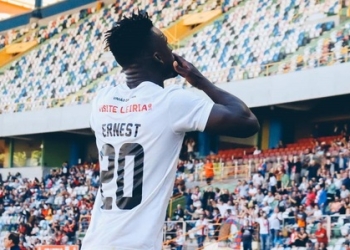 Ghanaian attacker Ernest Nyarko grabs 2nd league goal in Ukraine Premier League against giant Shakhtar Donetsk