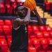 Amida Brimah trains with new team after touching down in Belgium