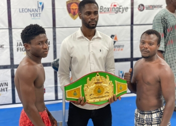 On weight: Aryeetey, Quaye set up Ghana flyweight title fight Saturday night