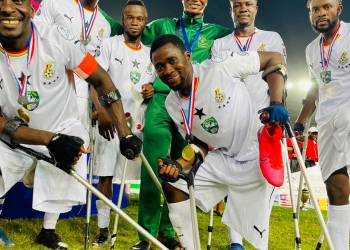 Ghana beat Liberia 3-2 to win Africa Amputee Football Cup