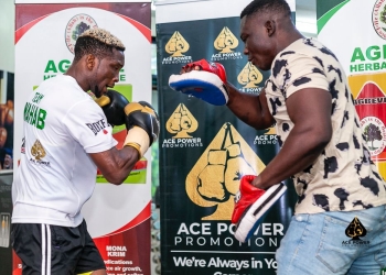 Brawl in Accra: Wahab, Dorgbetor workout for media ahead of December 25 show