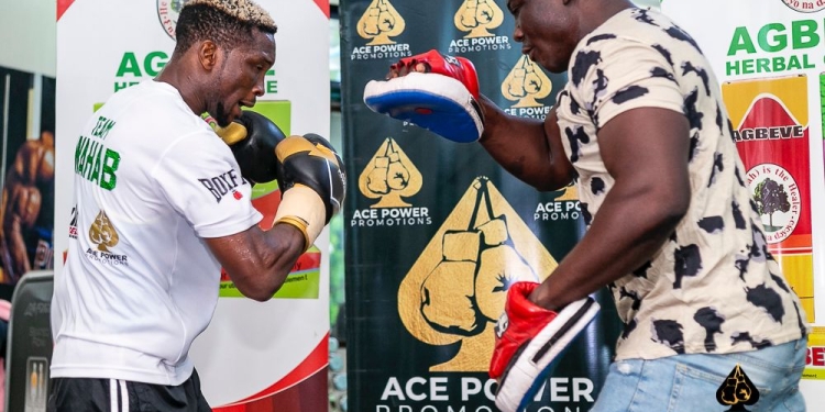 Brawl in Accra: Wahab, Dorgbetor workout for media ahead of December 25 show