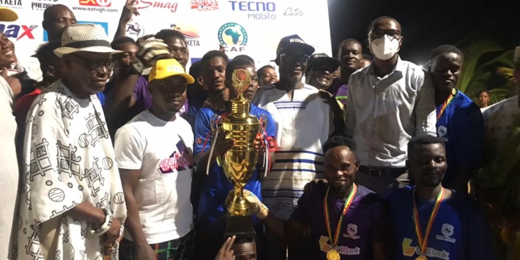 Havedzi Mighty Warriors win maiden CAL Bank Beach Soccer Union Cup 2021 in Keta