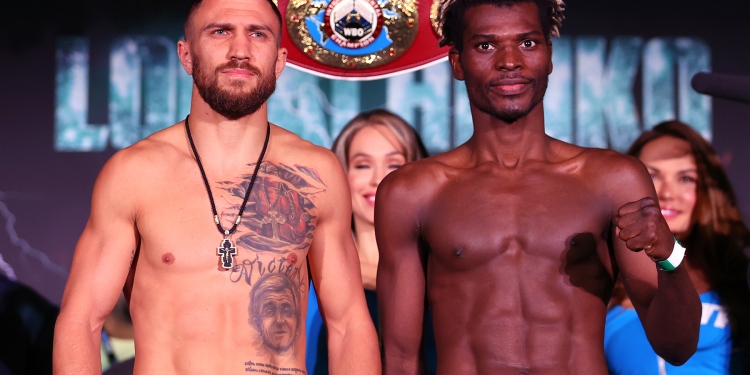 Commey, Lomachenko on weighg