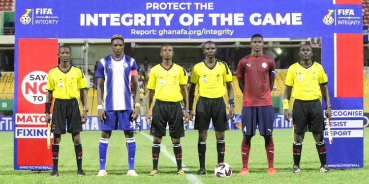 Match officials named for Ghana Premier League match day 8