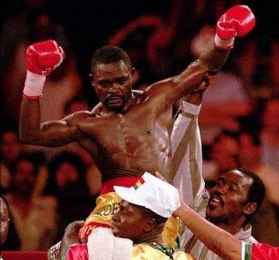 Today In Boxing History: Azumah Nelson wins Ghana’s second world title