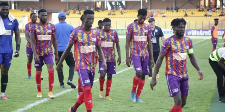 Hearts of Oak crash out of Africa campaign after 4-0 loss in Algeria
