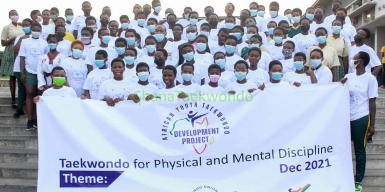 Ghana Taekwondo begins African Youth Development Project at Aburi Girls