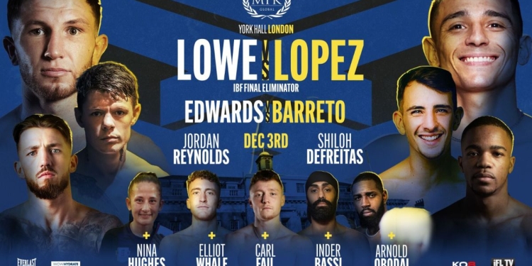 Friday: Luis Alberto Lopez-Isaac Lowe Featherweight Title Eliminator