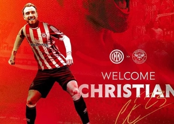 Official: Christian Eriksen signs for Brentford on deal until end of season