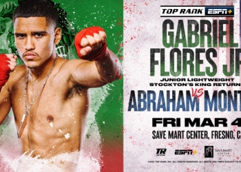March 4: Gabriel Flores Jr.-Abraham Montoya Jr. Lightweight Showdown Added to Ramirez-Pedraza Card