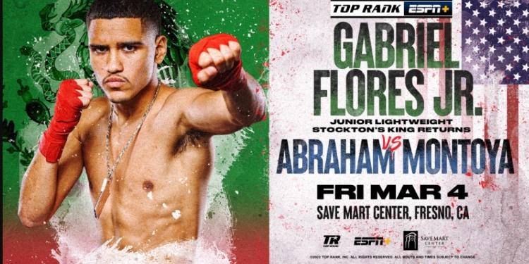 March 4: Gabriel Flores Jr.-Abraham Montoya Jr. Lightweight Showdown Added to Ramirez-Pedraza Card