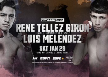 January 29: Rene Tellez Giron-Luis Melendez Junior Lightweight Clash Confirmed as Robson Conceição-Xavier Martinez Co-Feature