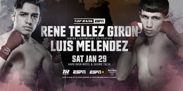 January 29: Rene Tellez Giron-Luis Melendez Junior Lightweight Clash Confirmed as Robson Conceição-Xavier Martinez Co-Feature