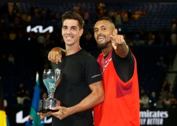 Nick Kyrgios and Thanasi Kokkinakis win Australian Open men’s doubles title