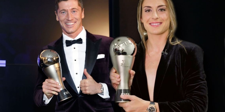 Alexia Putellas and Robert Lewandowski crowned The Best at FIFA Football Awards 2021