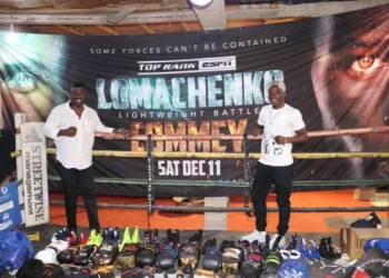 Richard Commey’s Streetwise Foundation donate to Charles Quartey Boxing Foundation