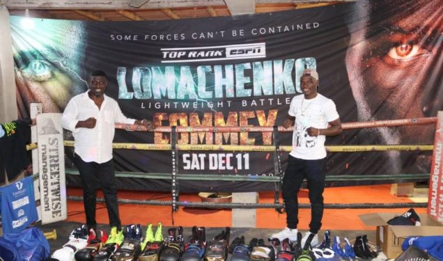Richard Commey’s Streetwise Foundation donate to Charles Quartey Boxing Foundation
