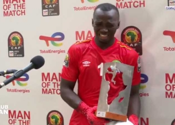 Sierra Leone goalkeeper Mohamed ‘Fabaski’ Kamara in tears after heroic Man of the Match performance