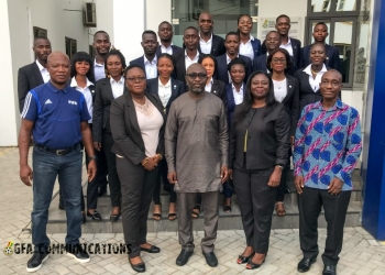 Twenty Ghanaian match officials receive FIFA badges for 2022
